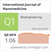 International Journal of Nanomedicine杂志封面